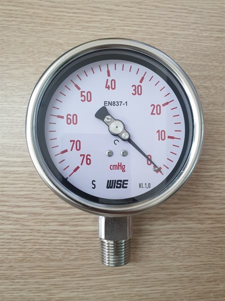 đồng hồ áp suất wise hàn quốc -76cmHg